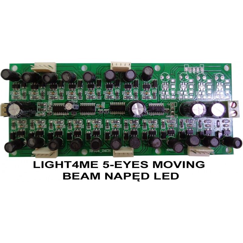 S. LIGHT4ME 5-EYES MOVING BEAM NAPĘD LED