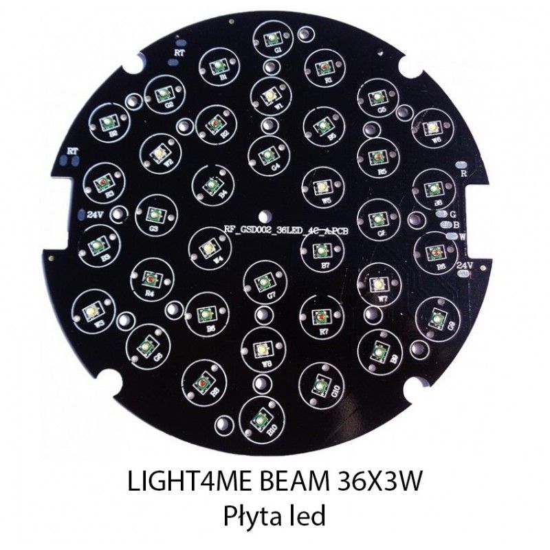 S. LIGHT4ME BEAM 36x3W PŁYTA LED