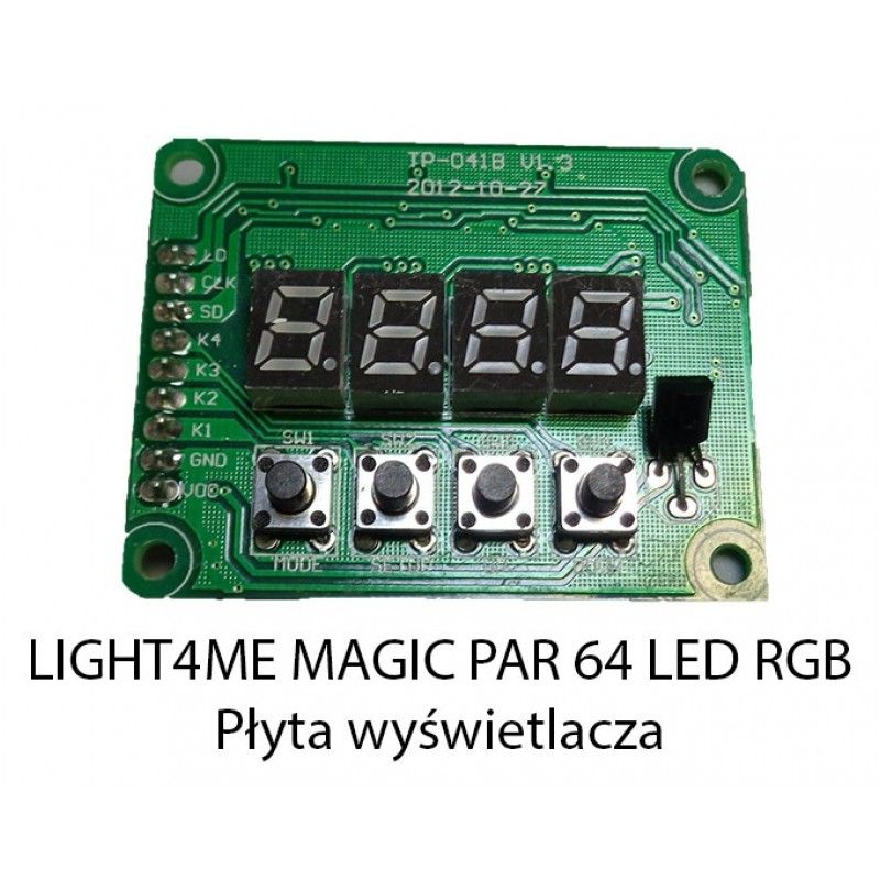 S. LIGHT4ME MAGIC PAR 64 LED RGB 177 PŁYTA WYŚWIET
