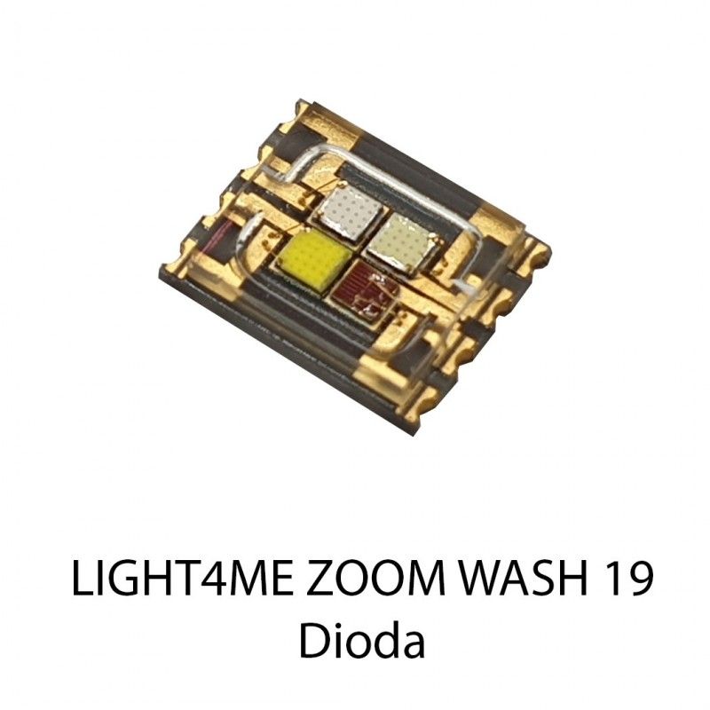 S. LIGHT4ME ZOOM WASH 19 LED RGBW DIODA