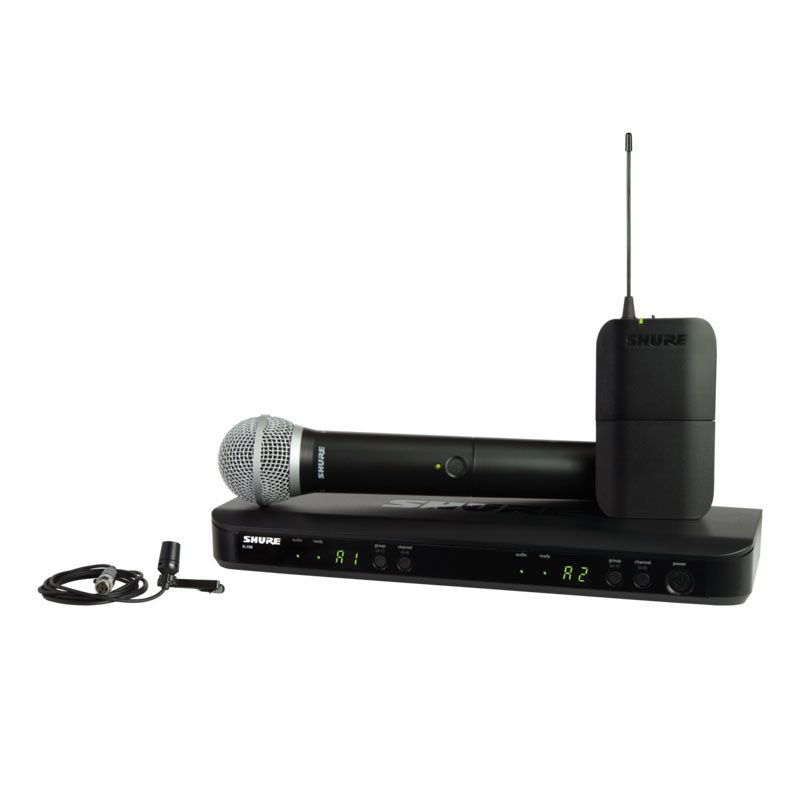SHURE BLX1288/CVL-H8E mikrofon bezprzewodowy zestaw PG58 + lavalier