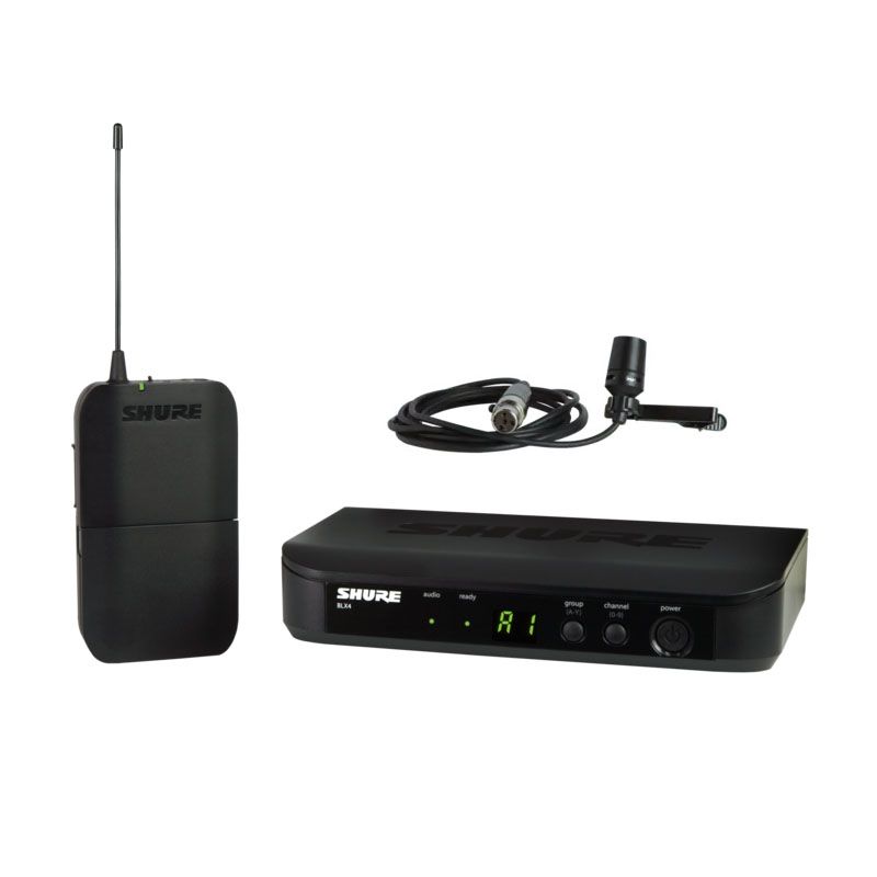 SHURE BLX14E/CVL-H8E system bezprzewodowy mikrofon nagłowny 518-542 MHz