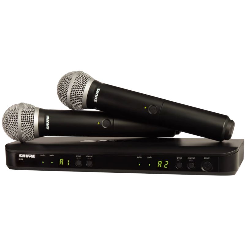SHURE BLX288/PG58 mikrofon bezprzewodowy podwójny