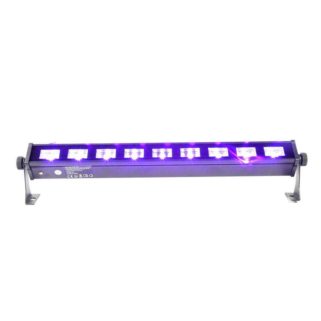 LIGHT4ME LED BAR UV 9 + WHITE listwa belka LED 9x3W ultrafiolet + biały