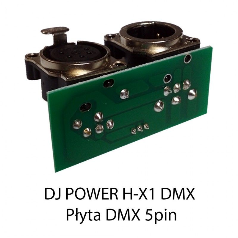 S. DJ POWER H-X1 DMX PŁYTA DMX 5pin