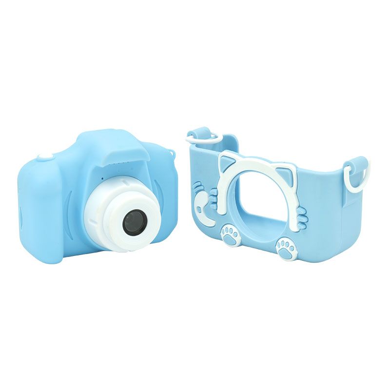 NN D12 BLUE aparat fotograficzny kamera dla dzieci niebieski