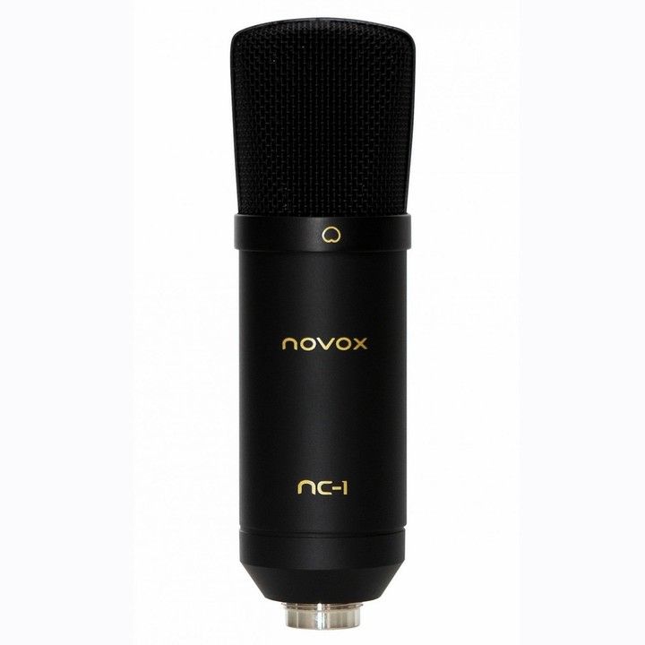 NOVOX NC-1 BK mikrofon pojemnościowy studyjny USB