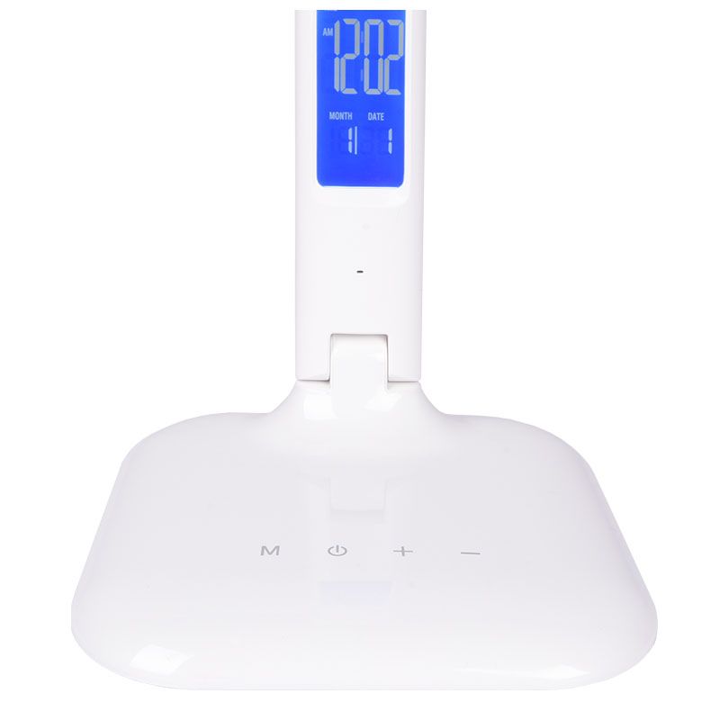 NN HL20 lampka LED USB z wyświetlaczem LCD budzik termometr kalendarz