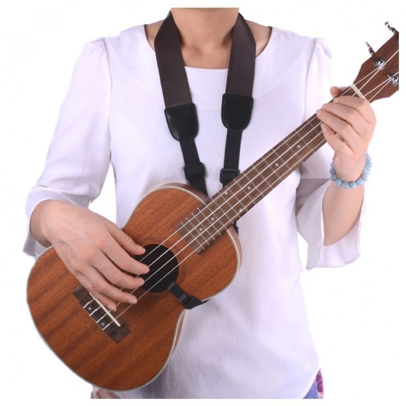 NN UK 06 pasek do ukulele na szyję regulowany