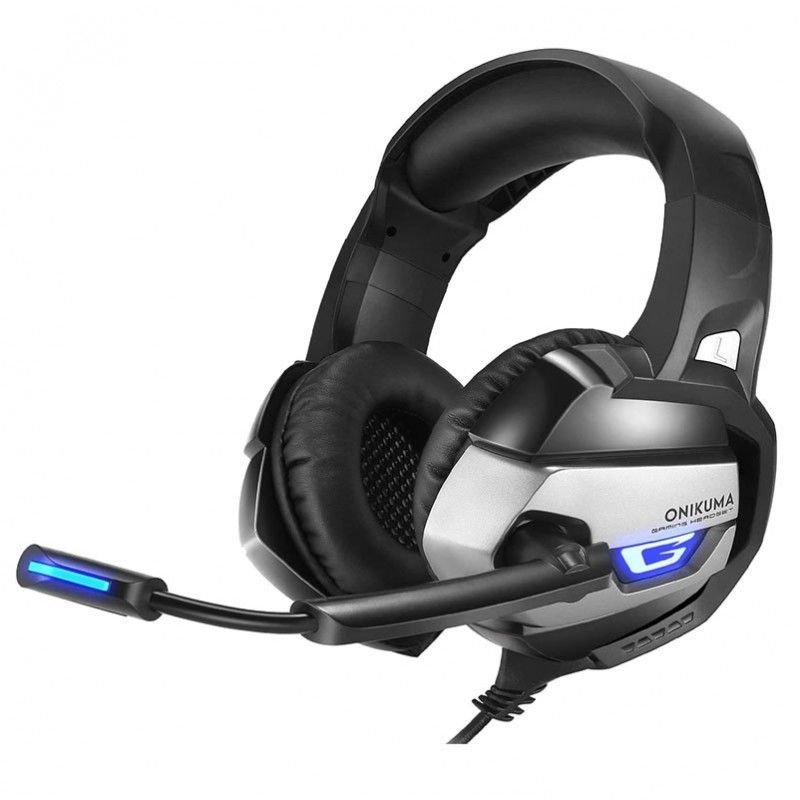 ONIKUMA K5 słuchawki gamingowe dla graczy BLUE LED