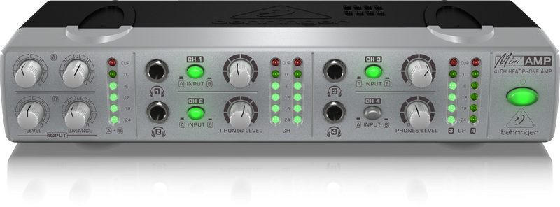 BEHRINGER AMP 800 wzmacniacz słuchawkowy 4 kanały