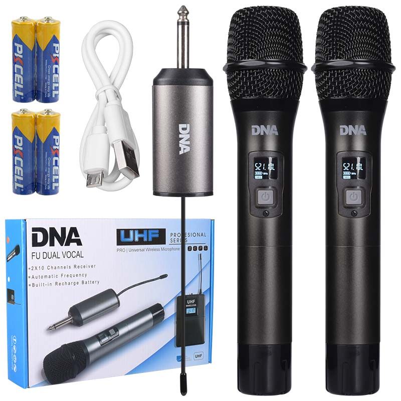 DNA FU DUAL VOCAL wokalowe mikrofony bezprzewodowe