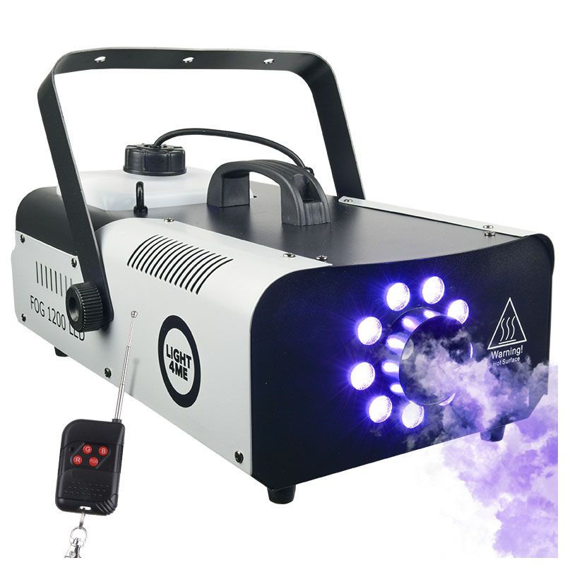 LIGHT4ME FOG 1200 LED smoke fog machine remote control
