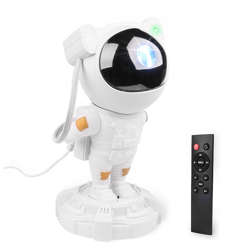 NN ASTRO 1 projektor gwiazd lampka nocna rzutnik LED laser astronauta głośnik Bluetooth USB pilot