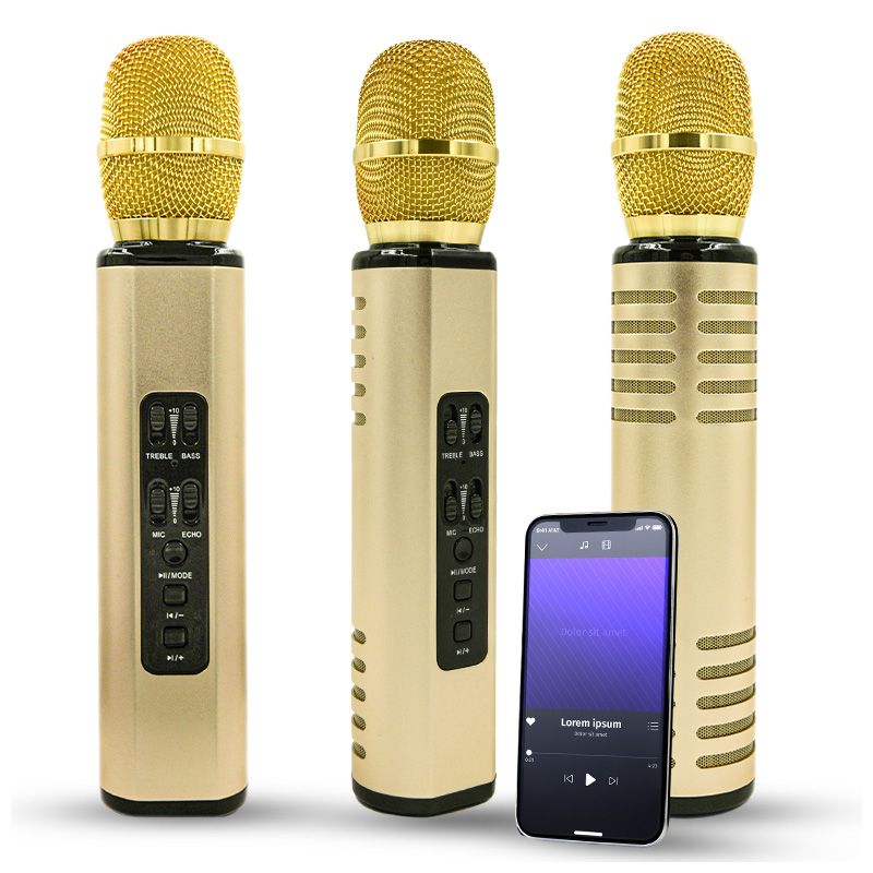 NN KM6 mikrofon karaoke Bluetooth głośnik bezprzewodowy