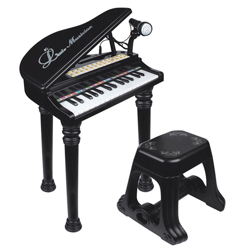 NN PIANINO KASIA BK keyboard klawisze organy fortepian z mikrofonem dla dzieci czarne