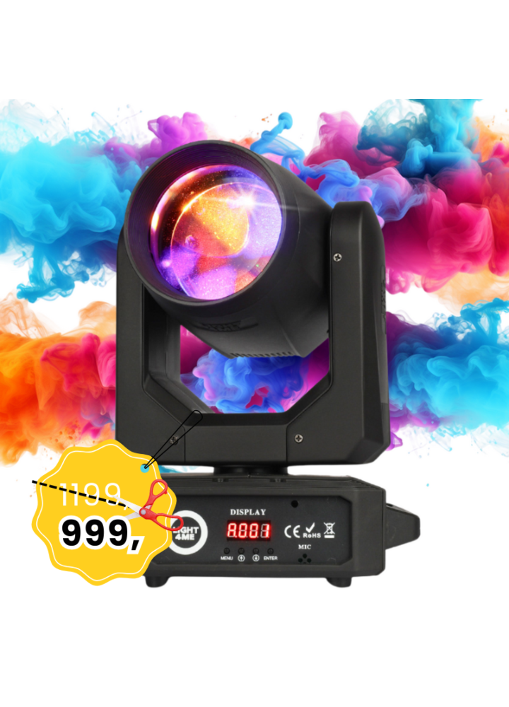LIGHT4ME FOCUS 150 BEAM głowica ruchoma LED oświetlenie sceniczne