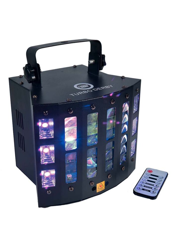 LIGHT4ME TURBO DERBY + laser + UV + strobo + pilot