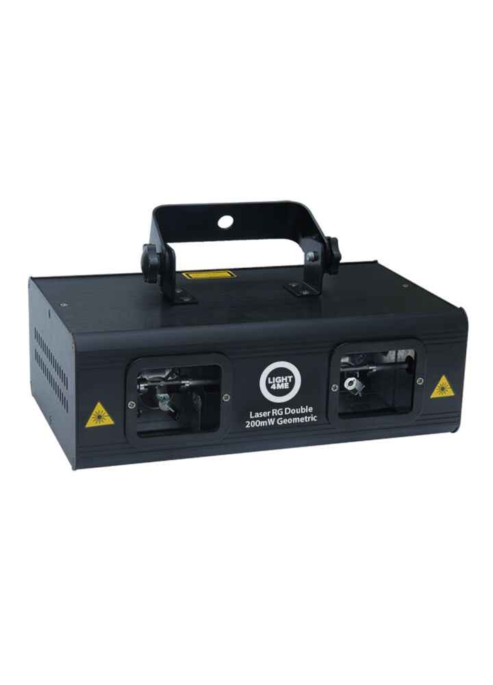 LIGHT4ME LASER RG Double 200mW Geometric