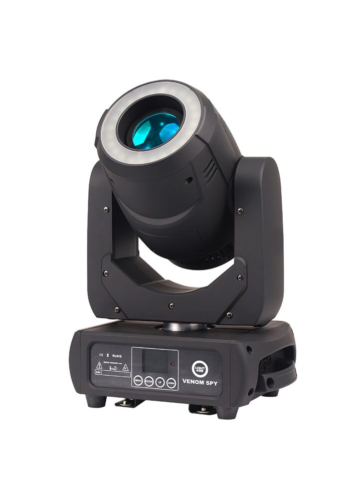 LIGHT4ME VENOM SPOT 150 SPY RING moving head LED