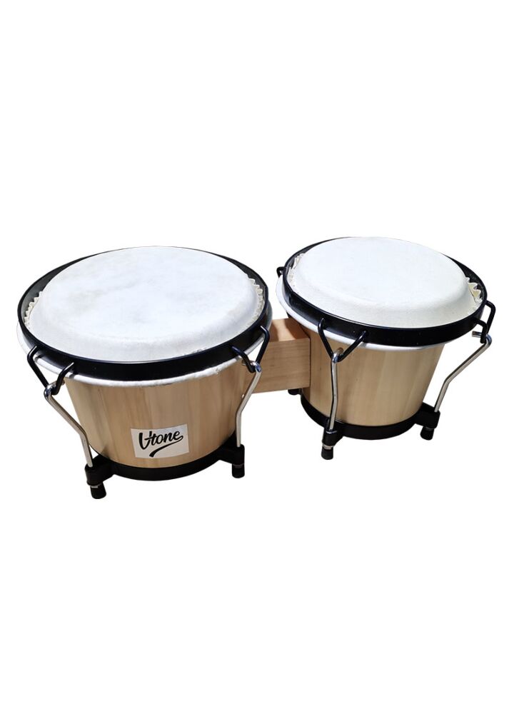 V-TONE BONGOS SET 67 bongo drum wood drums pair