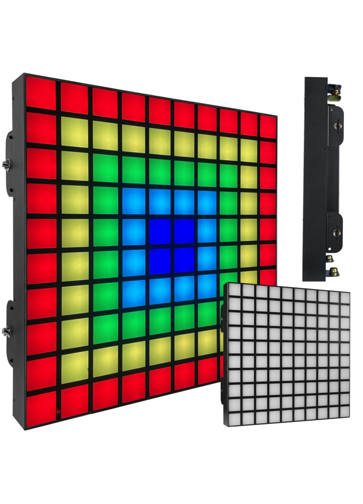 LIGHT4ME MATRIX PANEL 1010 RGB efekt świetlny oświetlenie klubowe dyskotekowe DJ na imprezę 700x0,2W SMD5050 LED
