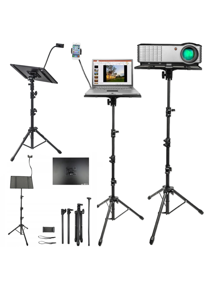 DNA PLS1 statyw pod laptop mikser rzutnik do 10 kg stal uchwyt do smartfona opaski zabezpieczające