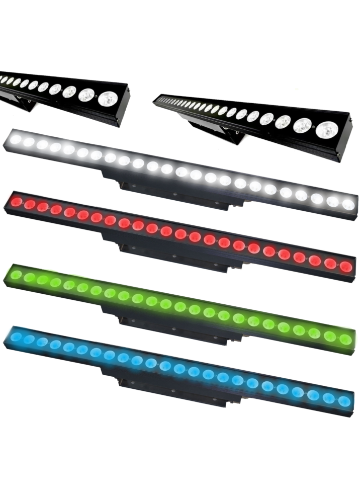 EVOLIGHTS PIXEL BAR 18x10W RGBW listwa oświetleniowa LED oświetlenie sceniczne dekoracja światłem