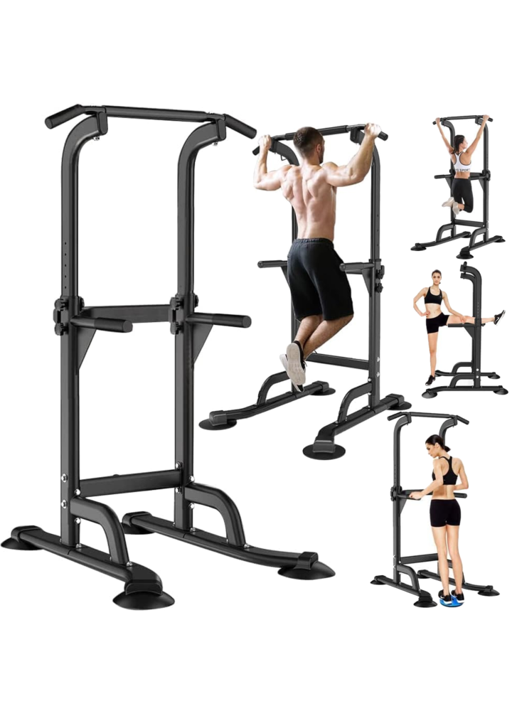 NN HSD100 drążek do podciągania regulowany poręcze do ćwiczeń dipów 187-227 cm POWYSTAWOWY