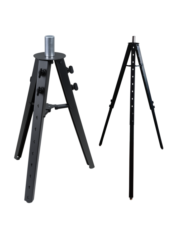 DNA RS2 statyw tripod pod oświetlenie nagłośnienie okrągła podstawa adapter kolumnowy 35 mm 86-152 cm do 20 kg