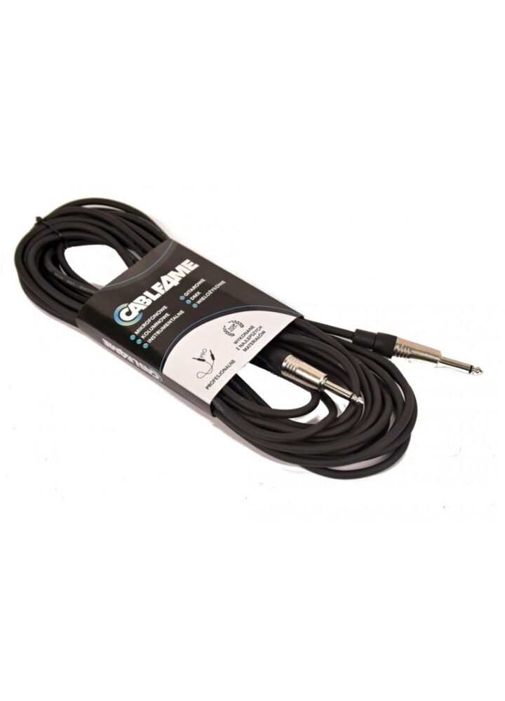 CABLE4ME przewód jack - jack instrumentalny 10m
