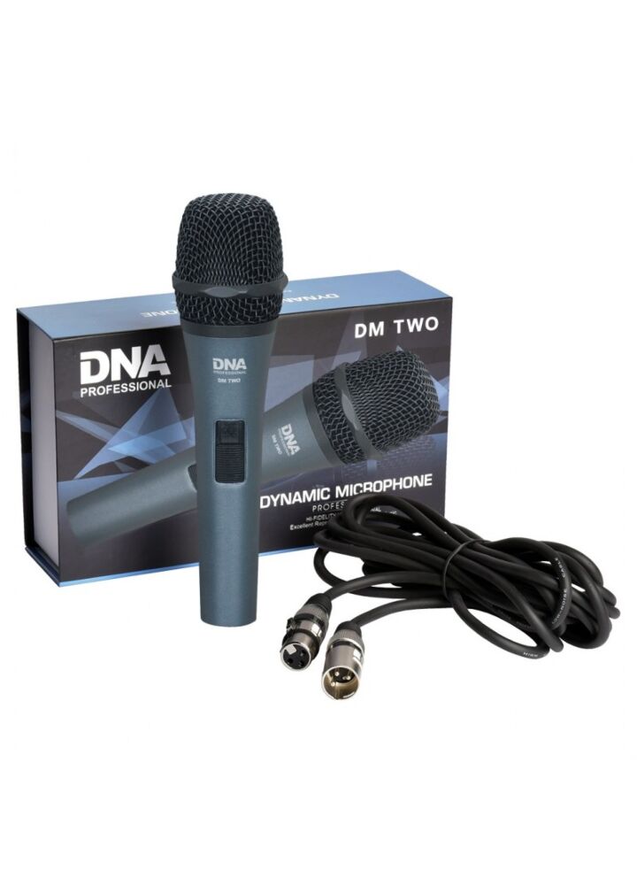 DNA DM TWO mikrofon wokalowy + przewód 5 m