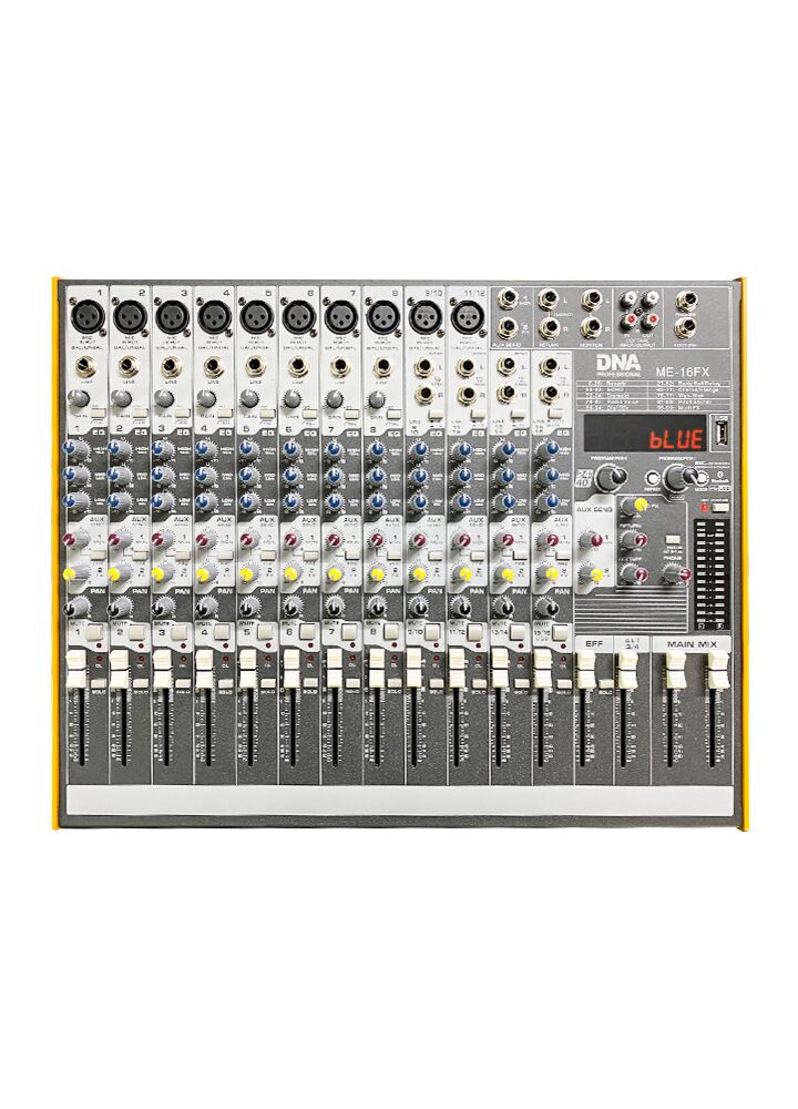DNA ME-16FX mikser audio 16 kanał USB Bluetooth