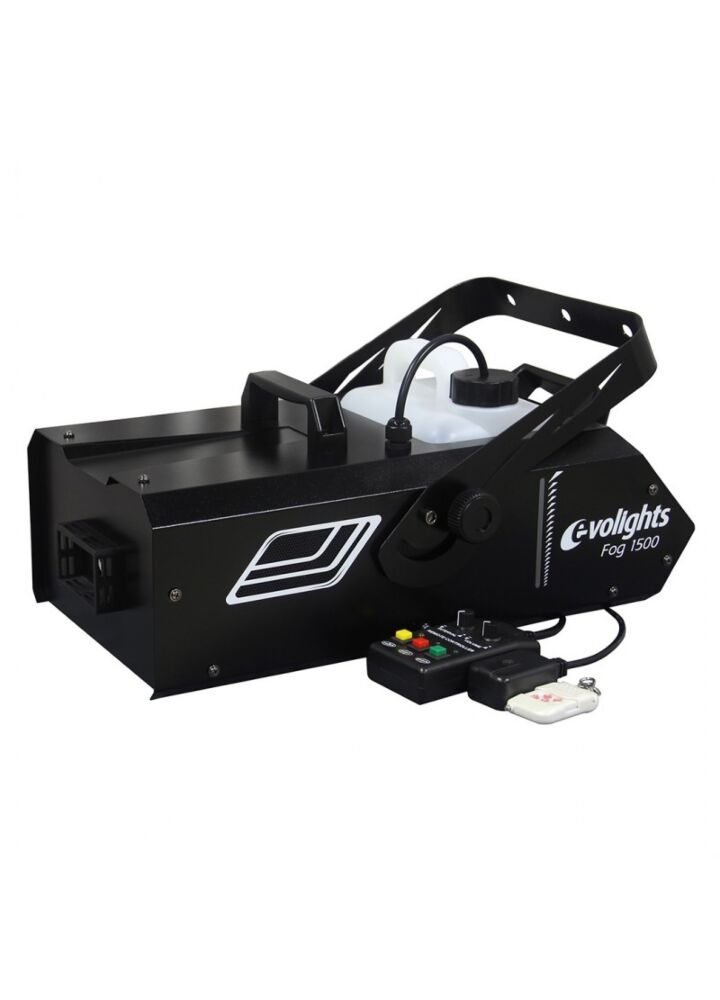 EVOLIGHTS FOG 1500 wytwornica dymu mgły timer + pilot