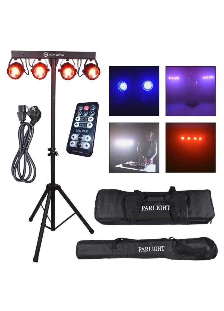 LIGHT4ME T-BAR LED COB PAR 4x30W stand cover