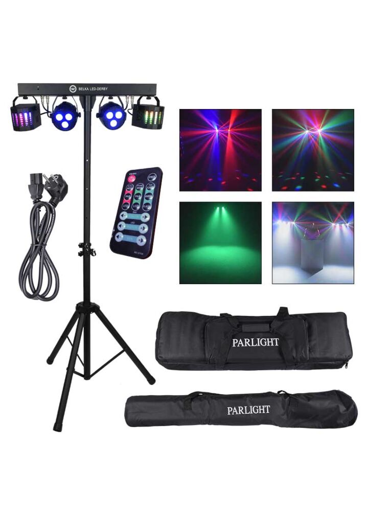 LIGHT4ME BELKA LED DERBY PAR zestaw oświetleniowy