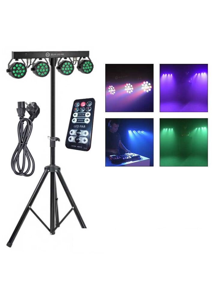 LIGHT4ME BELKA LED PAR zestaw oświetleniowy POWYSTAWOWY