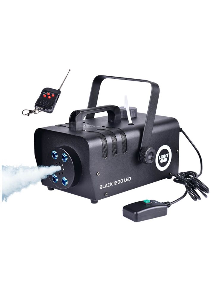 LIGHT4ME BLACK 1200 LED fog smoke machine