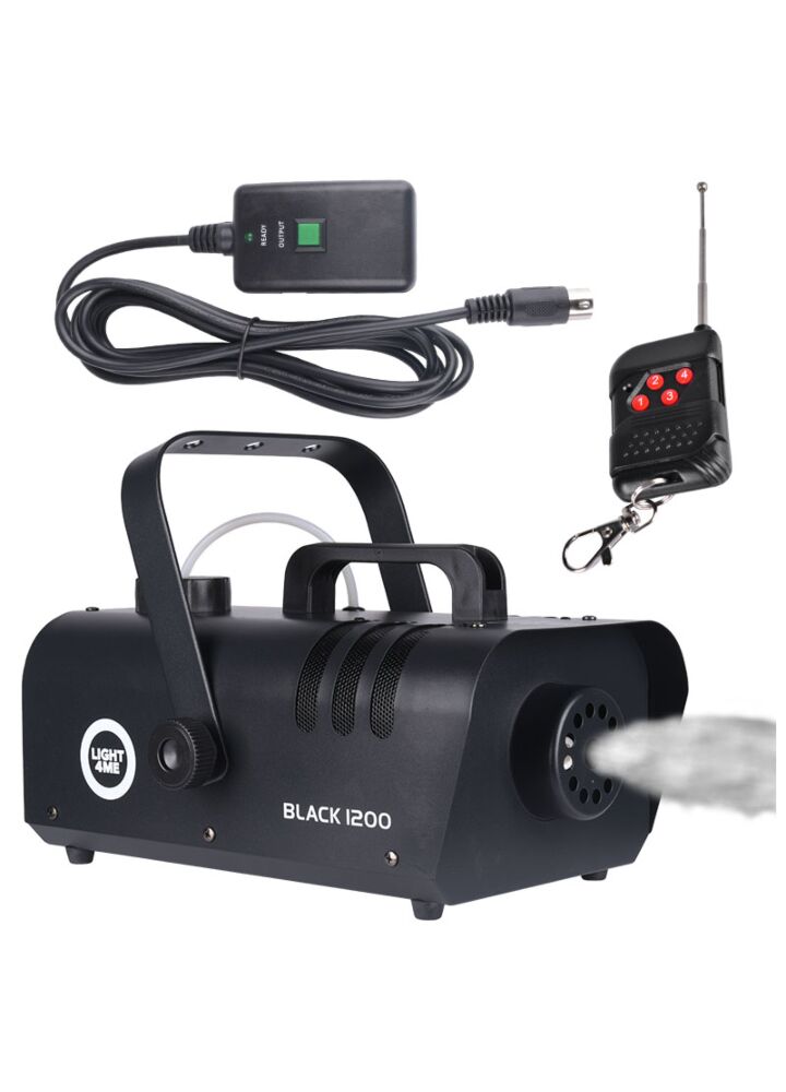 LIGHT4ME BLACK 1200 wytwornica dymu mgły