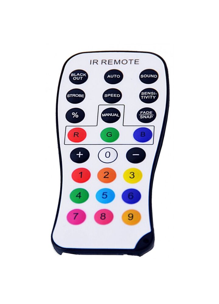 LIGHT4ME MEGA LIGHT BAR LED 8 RGBA IR PILOT