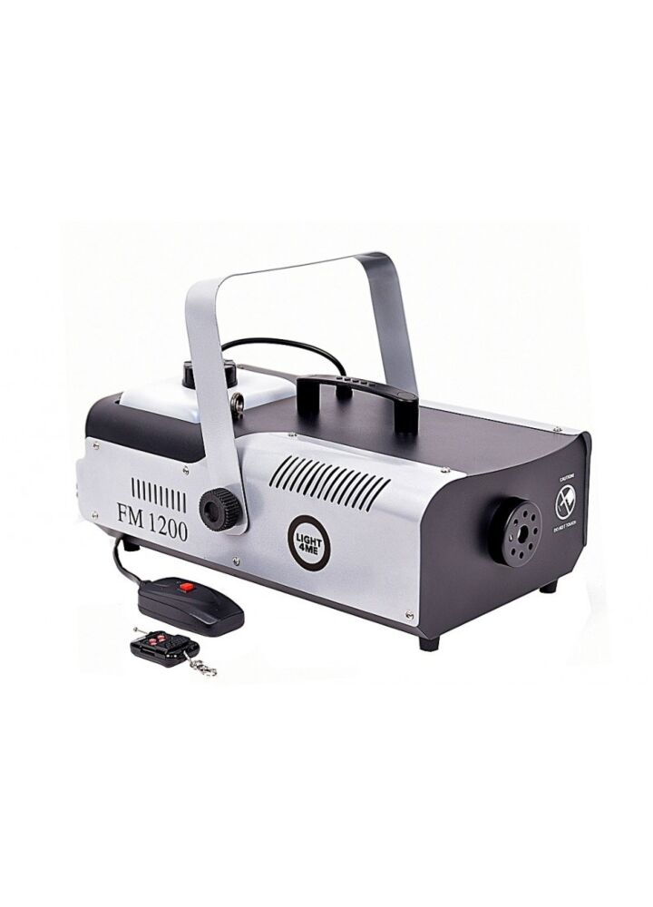 LIGHT4ME FM 1200 smoke machine with wireless remote