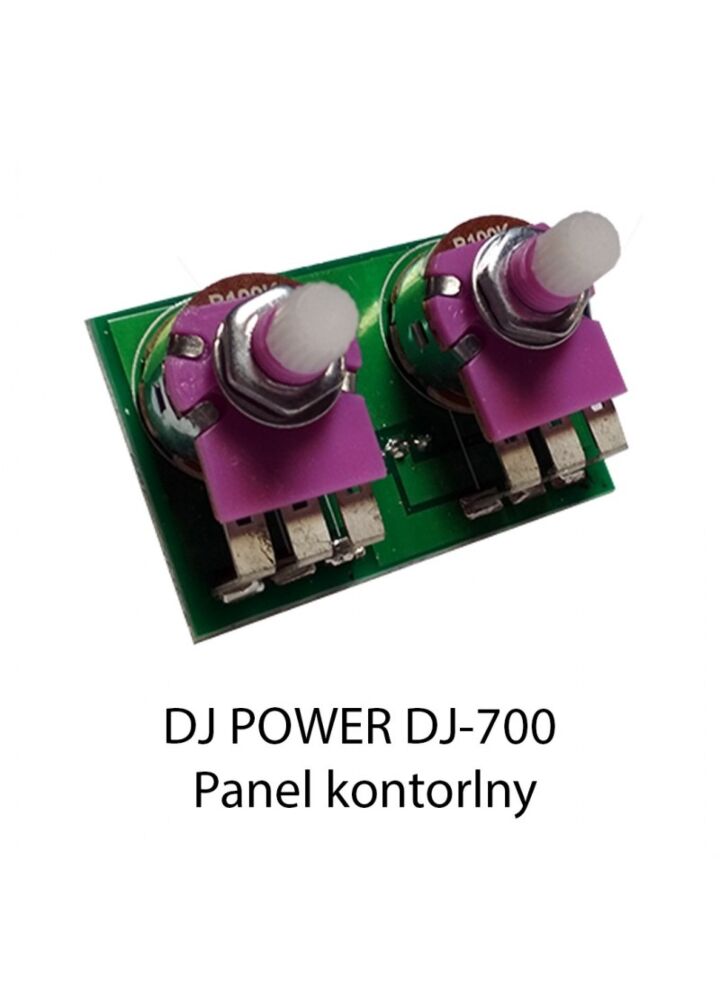 Z. DJ POWER DJ-700 panel kontrolny
