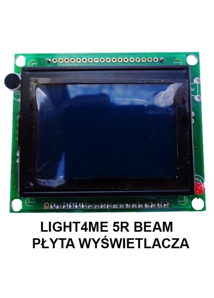 Z. LIGHT4ME 5R BEAM PŁYTA WYŚWIETLACZA