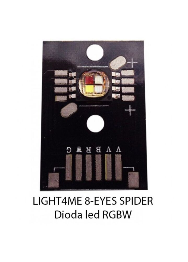 Z. LIGHT4ME 8-EYES SPIDER DIODA LED RGBW