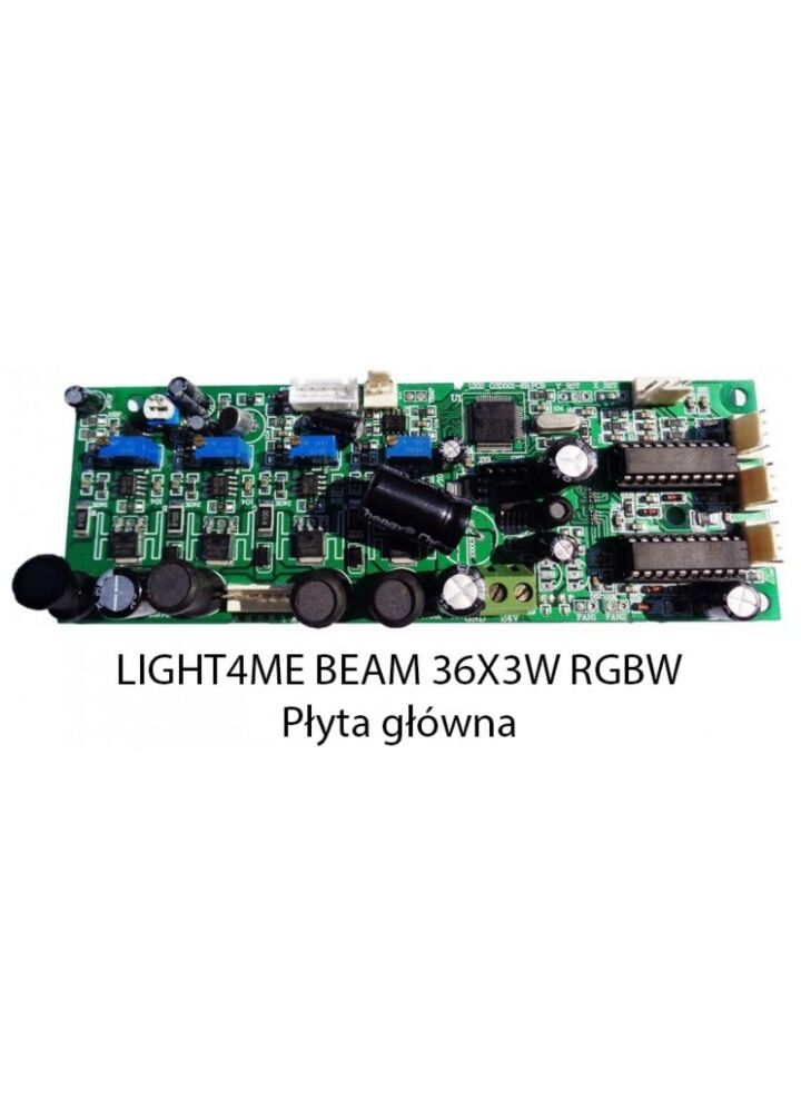Z. LIGHT4ME BEAM 36 x 3W RGBW PŁYTA GŁÓWNA