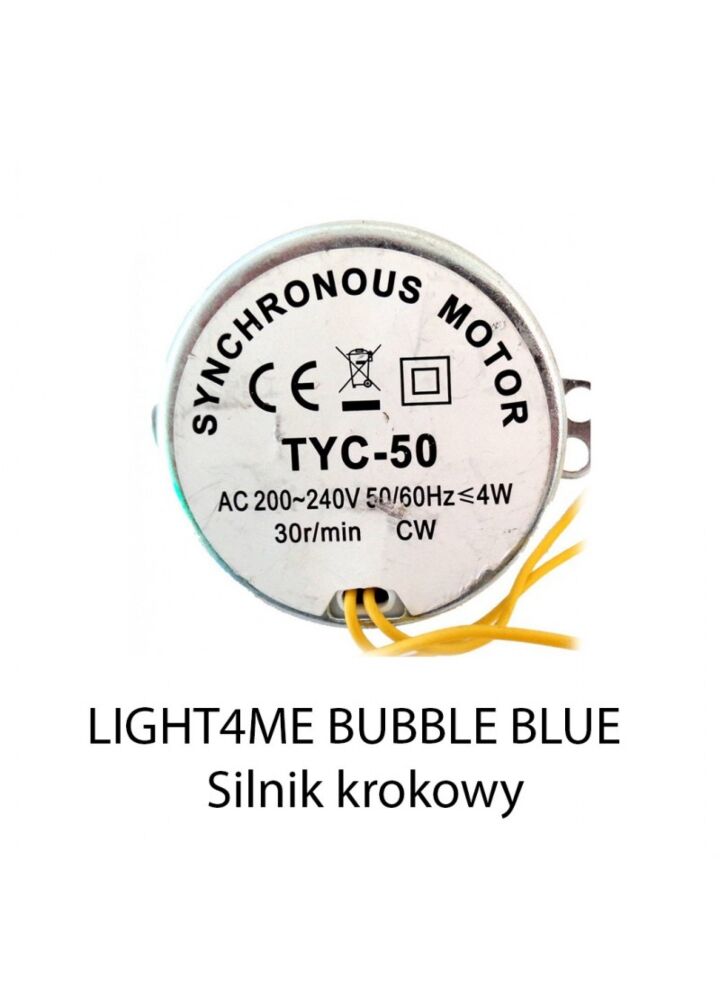 Z. LIGHT4ME BUBBLE BLUE SILNIK KROKOWY