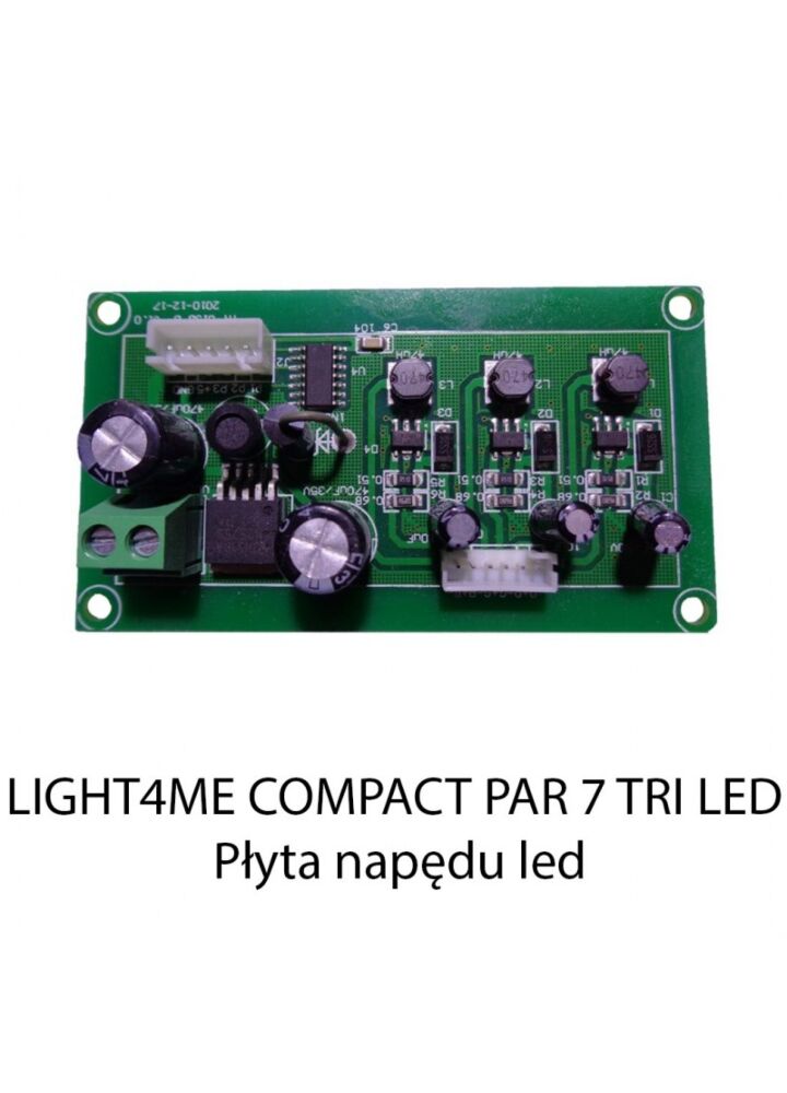 Z. LIGHT4ME COMPACT PAR 7 TRI LED PŁYTA NAPĘDU LED