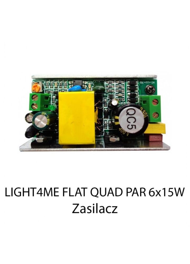 Z. LIGHT4ME FLAT QUAD PAR 6x15W ZASILACZ 1