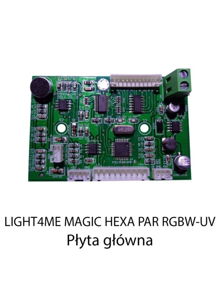 Z. LIGHT4ME MAGIC HEXA PAR RGBW-UV PŁYTA GŁÓWNA