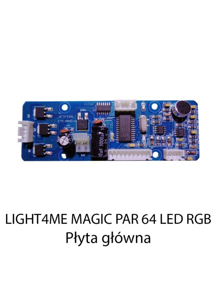 Z. LIGHT4ME MAGIC PAR 64 LED RGB 177 PŁYTA GŁÓWNA